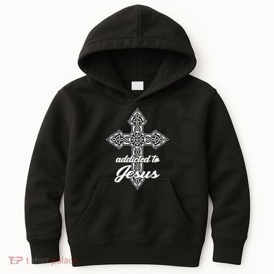 Addicted To Jesus Kids Hoodie