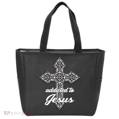 Addicted To Jesus Tote Bag