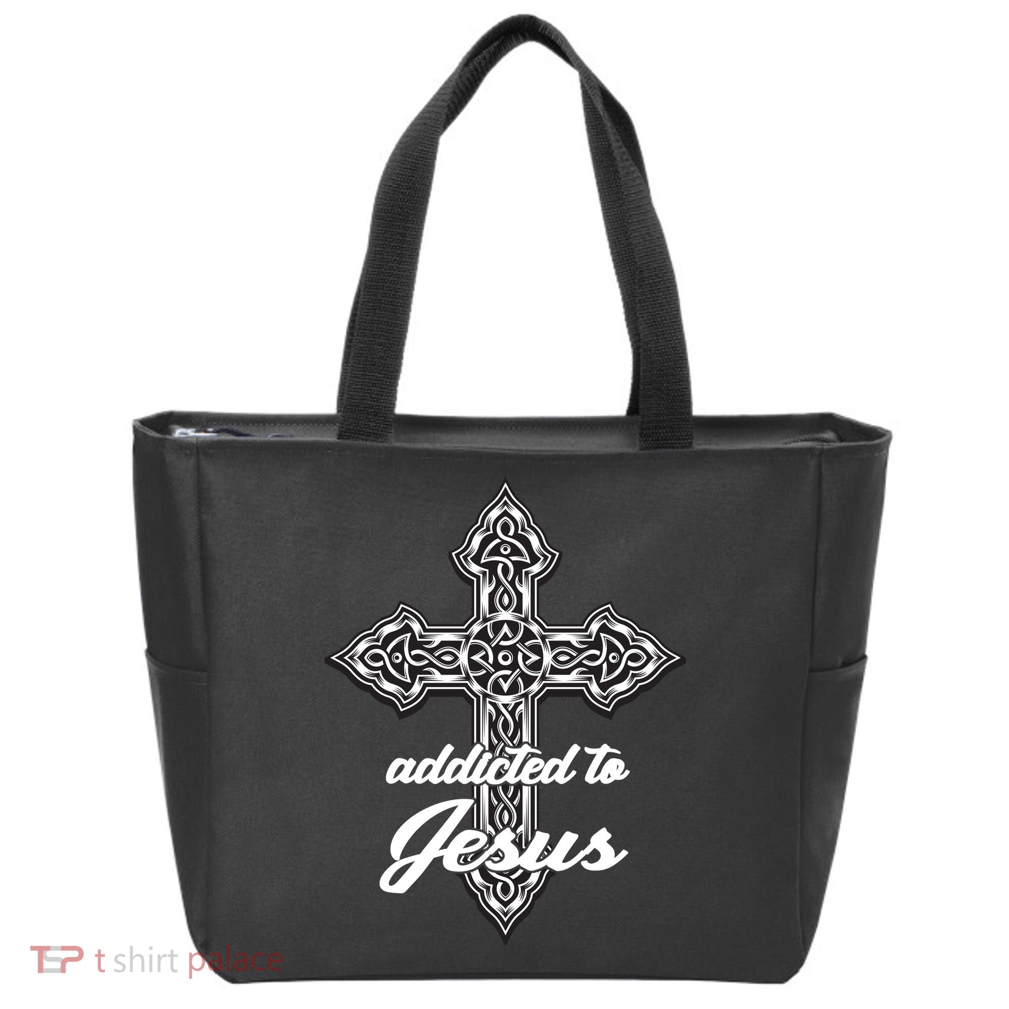 Addicted To Jesus Tote Bag