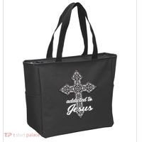 Addicted To Jesus Tote Bag thumb 2