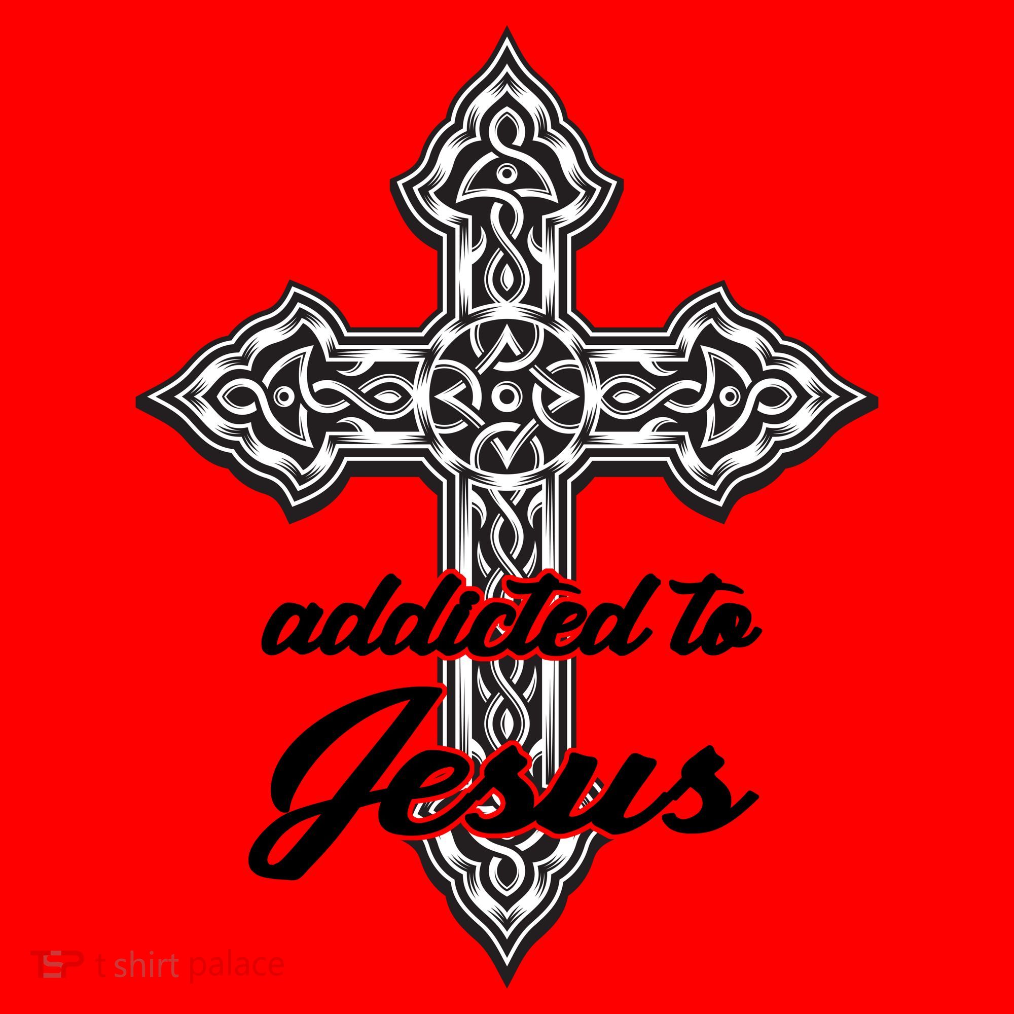 Addicted To Jesus Santa Hat