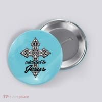 Addicted To Jesus Button thumb 0