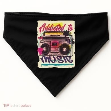 Addicted To Music USA-Made Doggie Bandana
