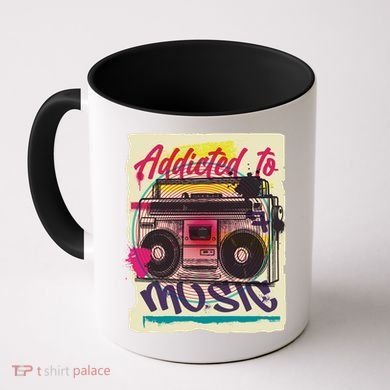 Addicted To Music Coffee Mug