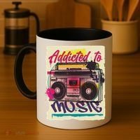Addicted To Music Coffee Mug thumb 4