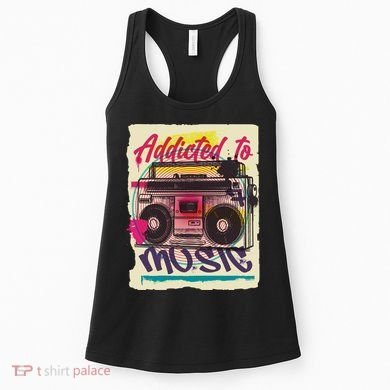 Addicted To Music Women's Tank Top