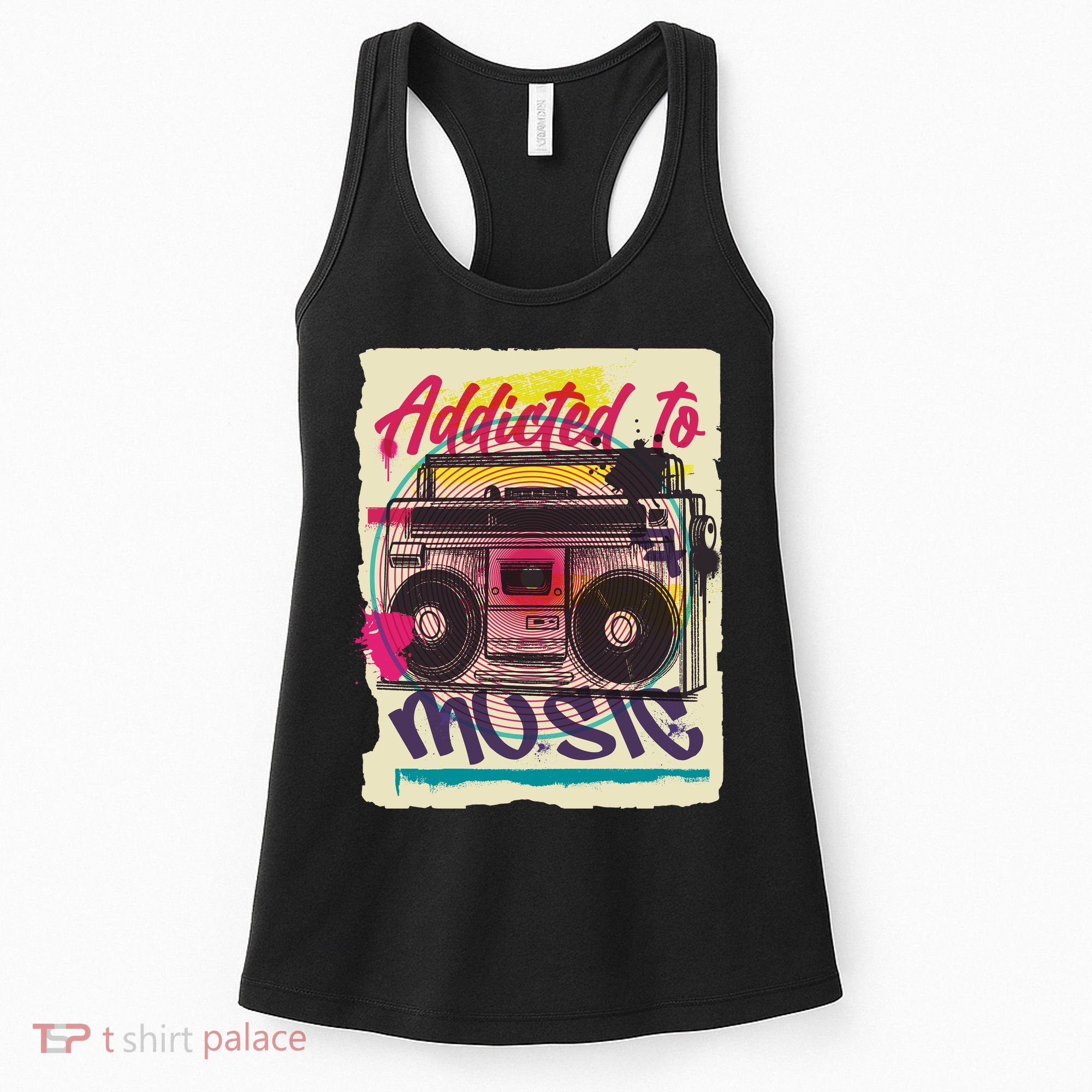 Addicted To Music Women's Tank Top
