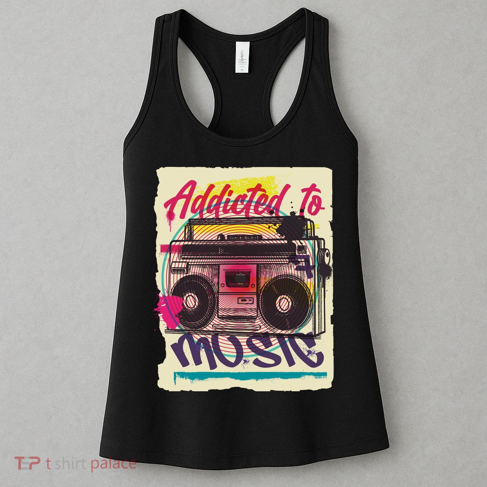 Addicted To Music Women's Tank Top