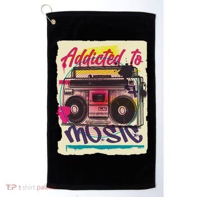 Addicted To Music Golf Towel