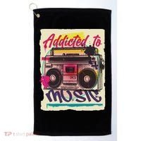 Addicted To Music Golf Towel thumb 0