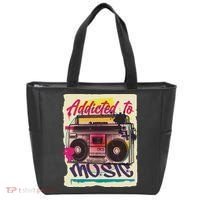 Addicted To Music Tote Bag thumb 0