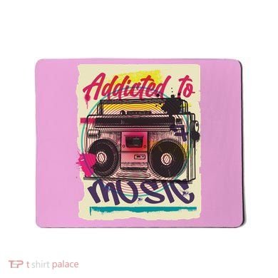 Addicted To Music Mousepad