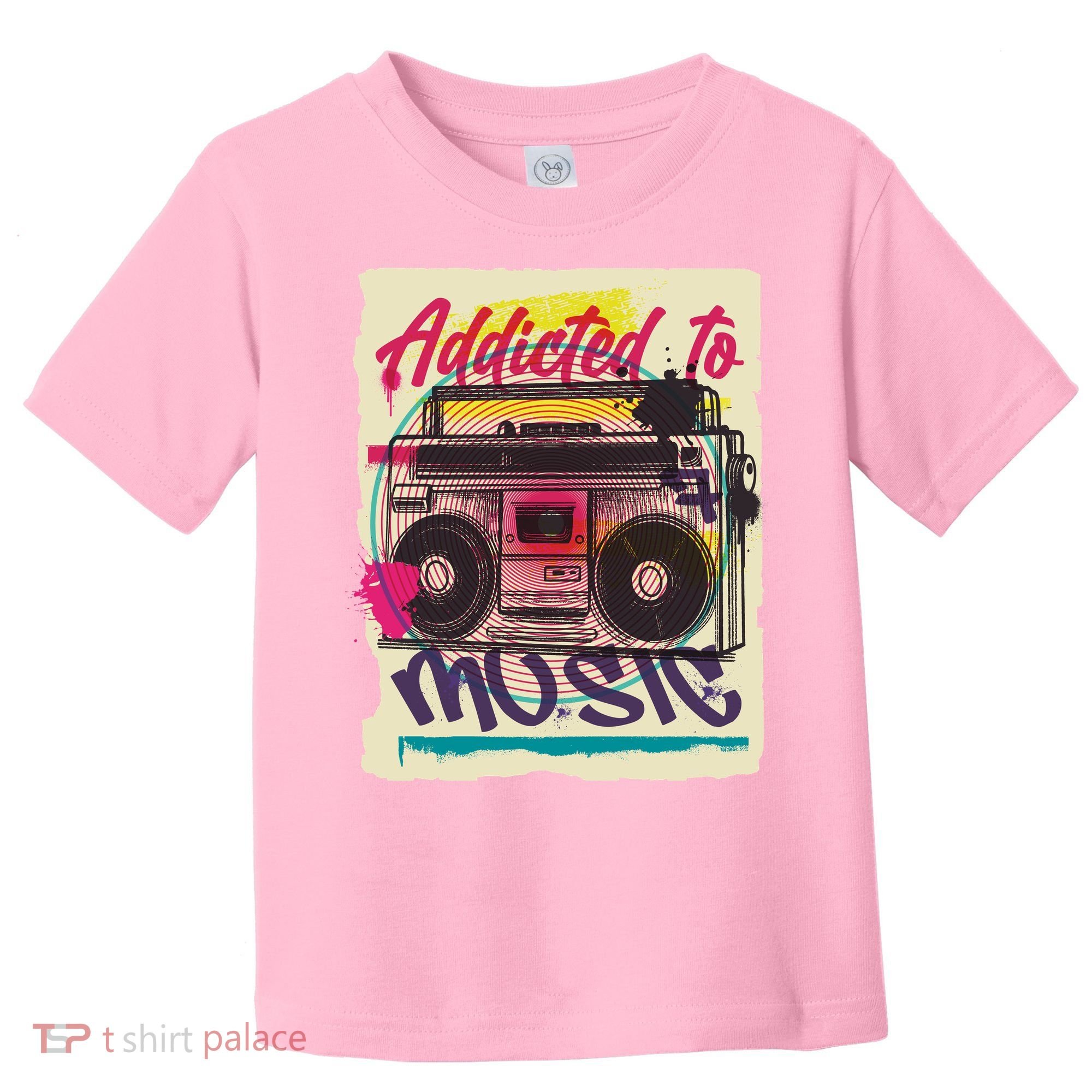 Addicted To Music Toddler T-Shirt