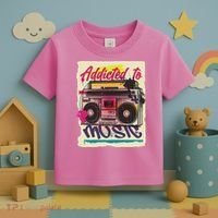 Addicted To Music Toddler T-Shirt thumb 3