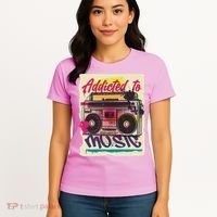 Addicted To Music Women's T-Shirt thumb 4