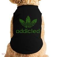 Addicted Weed Logo Doggie Tank thumb 0