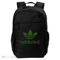 Addicted Weed Logo Backpack thumb 0