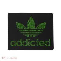 Addicted Weed Logo Mousepad thumb 0