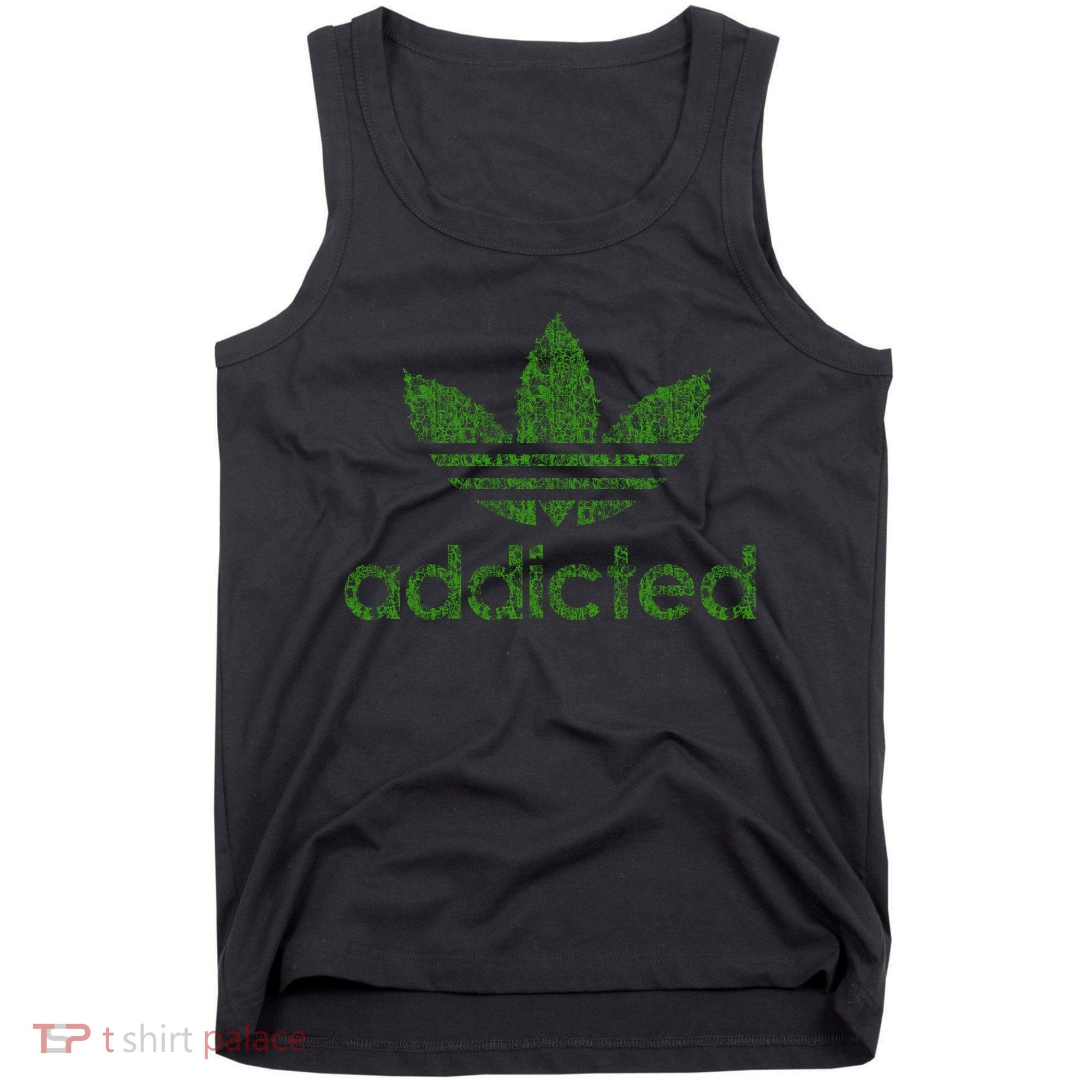 Addicted Weed Logo Tank Top