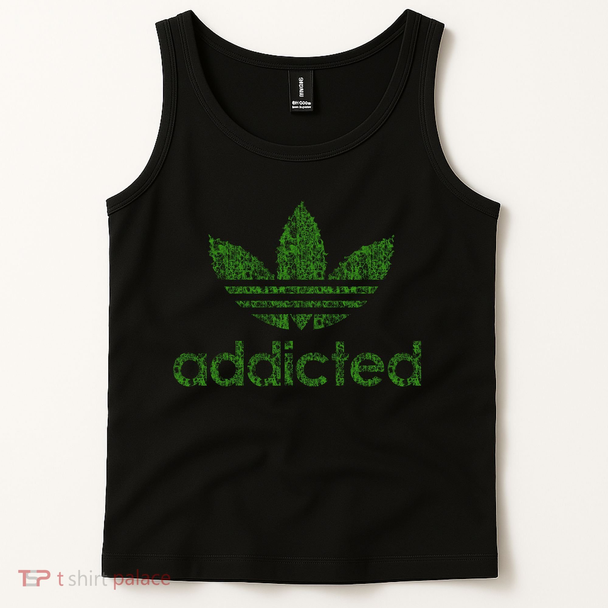 Addicted Weed Logo Tank Top