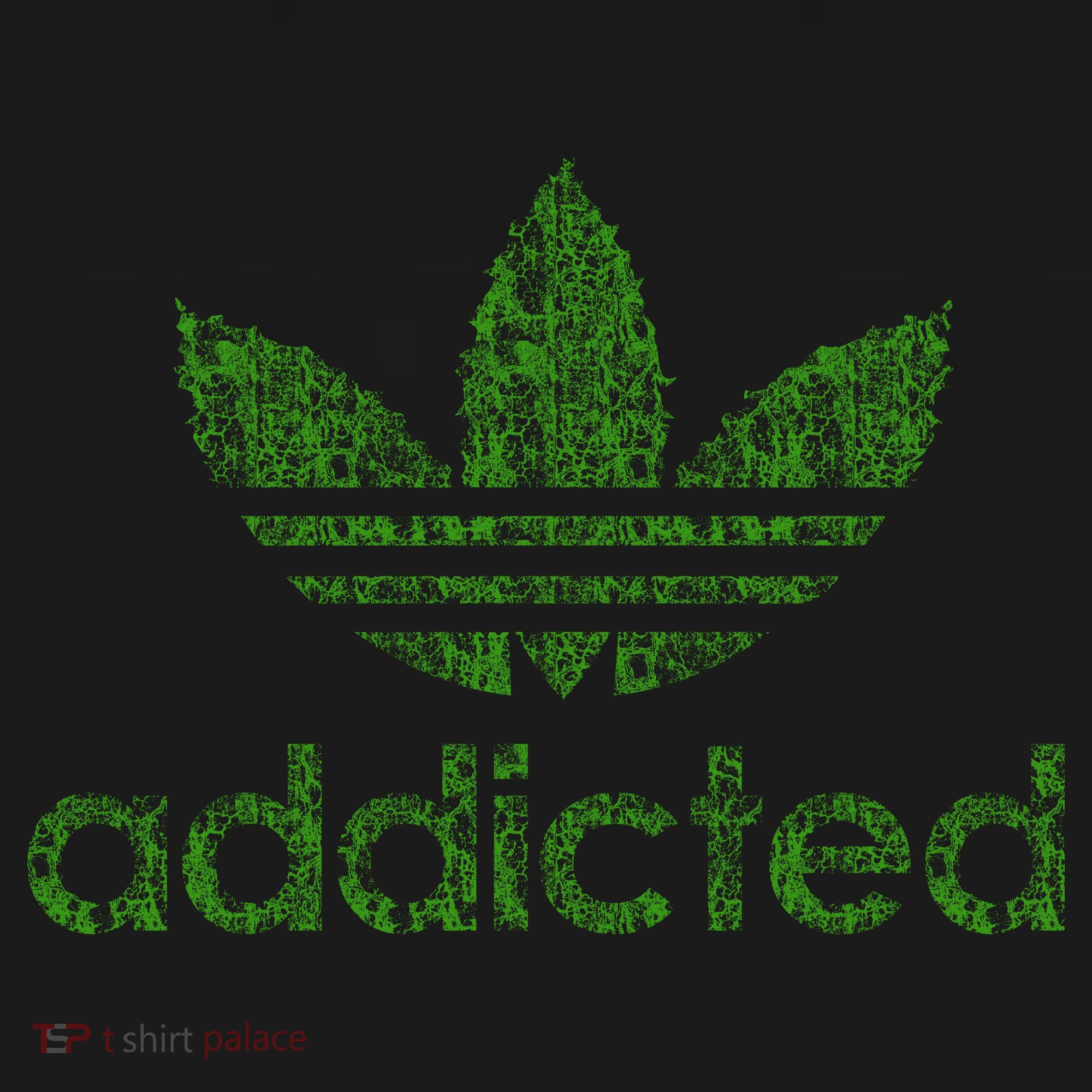 Addicted Weed Logo Tank Top