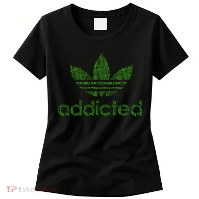 Addicted Weed Logo Women's T-Shirt