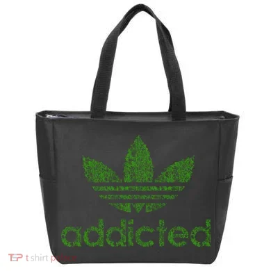 Addicted Weed Logo Tote Bag
