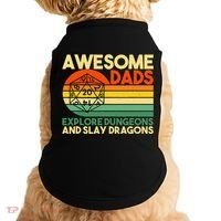 Awesome Dads Explore Dungeons DM RPG Dice Dragon Doggie Tank thumb 0