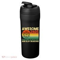 Awesome Dads Explore Dungeons DM RPG Dice Dragon 24oz Duet Stainless Steel Tumbler thumb 3