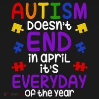 Autism Doesnt End In April Its Everyday Of The Year Tote Bag thumb 4