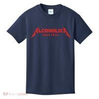 Alcoholica Drink 'Em All Kids T-Shirt thumb 0