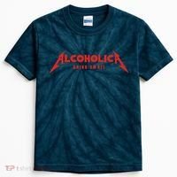 Alcoholica Drink 'Em All Kids Tie-Dye T-Shirt thumb 0