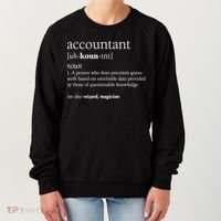 Accountant Definition Funny Accounting Gift TShirt Women's Sweatshirt thumb 0