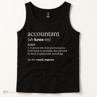 Accountant Definition Funny Accounting Gift TShirt Tank Top thumb 2