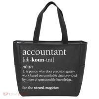 Accountant Definition Funny Accounting Gift TShirt Tote Bag thumb 0