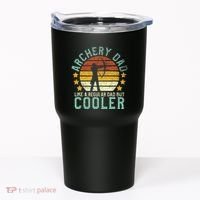 Archery Dad Funny Fathers Day Gift For Archer Bow Hunter Tumbler thumb 0
