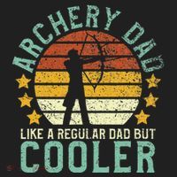 Archery Dad Funny Fathers Day Gift For Archer Bow Hunter Hat thumb 2