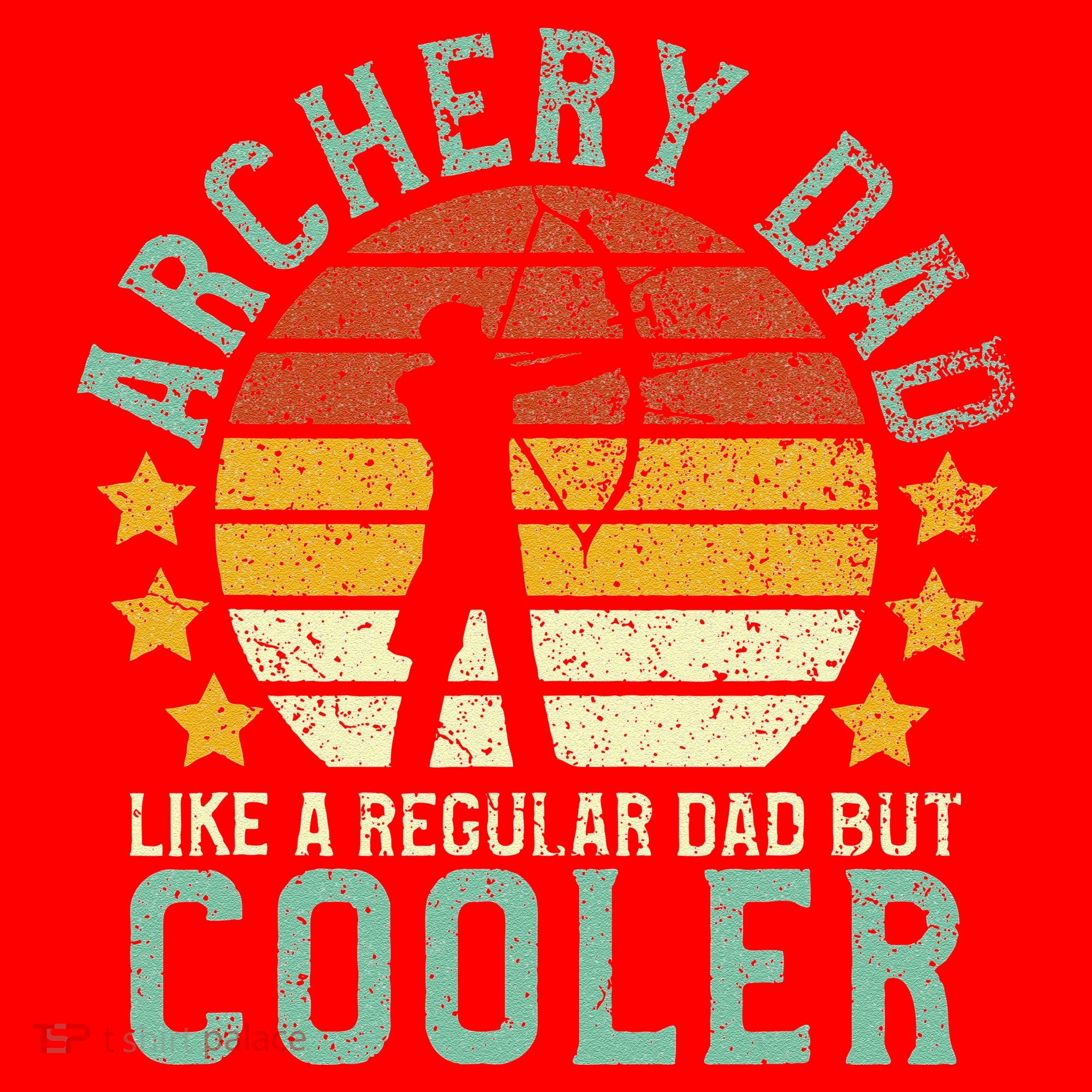 Archery Dad Funny Fathers Day Gift For Archer Bow Hunter Santa Hat