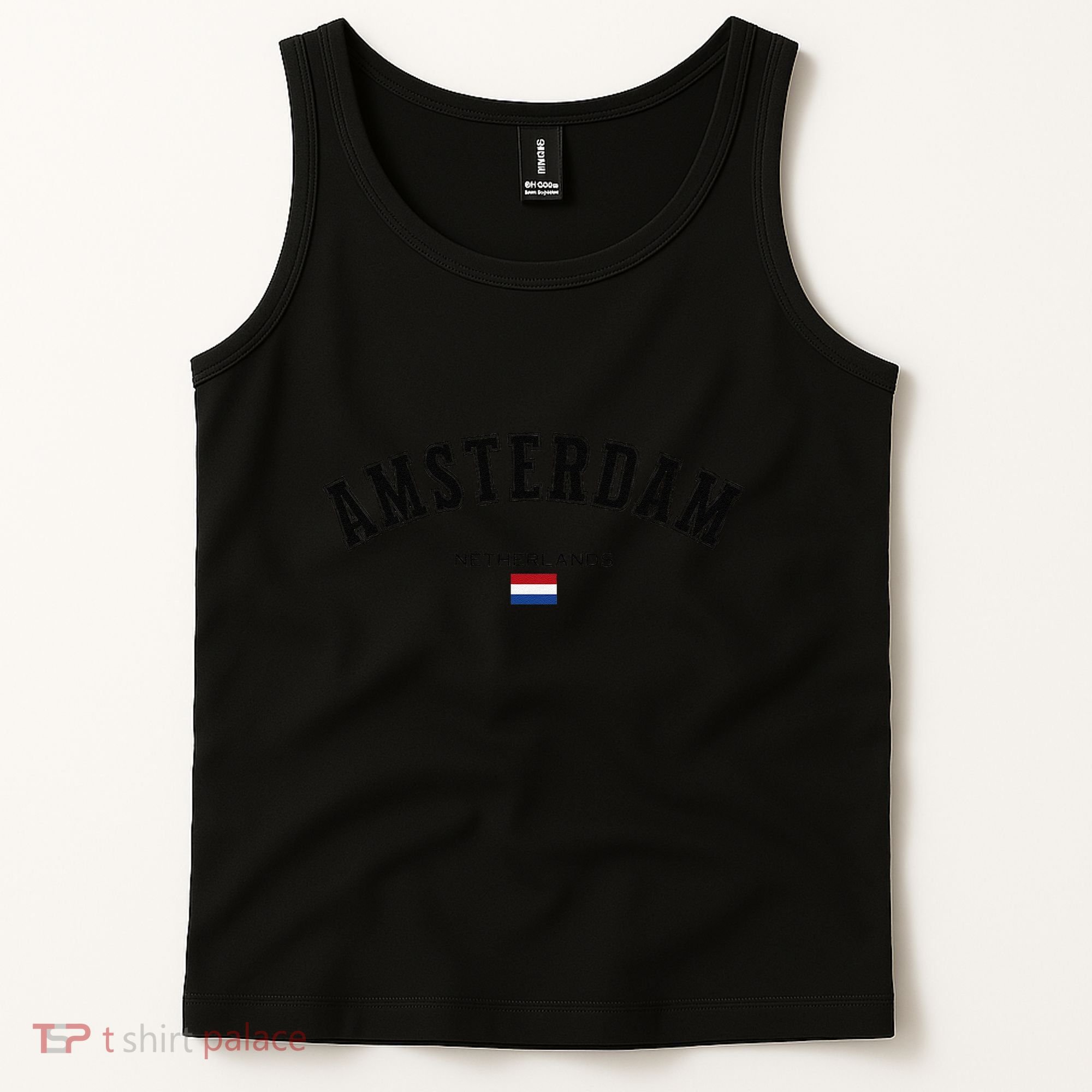 Amsterdam Dutch Flag Souvenir Netherlands Travel Patriotic Tank Top