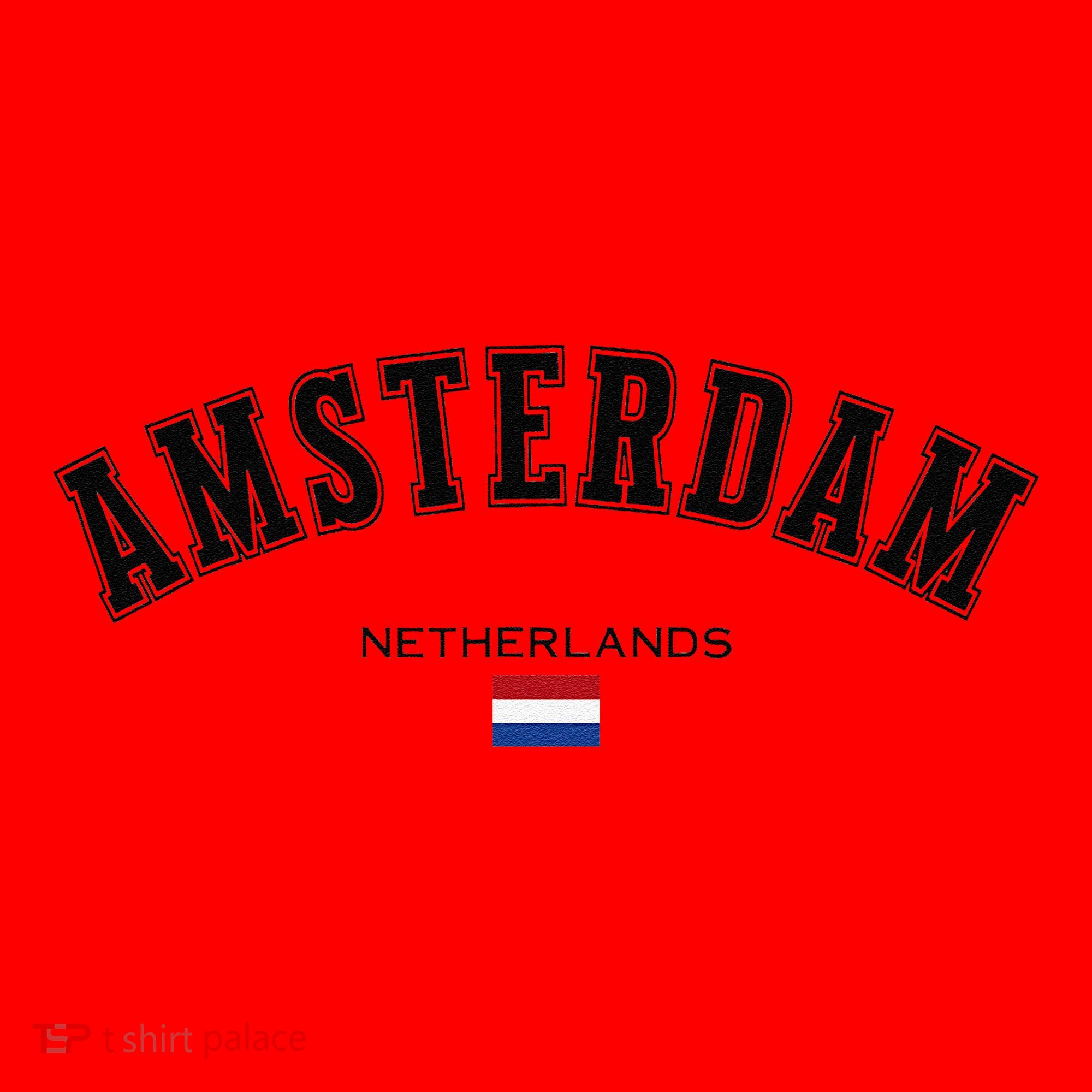 Amsterdam Dutch Flag Souvenir Netherlands Travel Patriotic Santa Hat