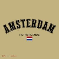 Amsterdam Dutch Flag Souvenir Netherlands Travel Patriotic Mousepad thumb 1