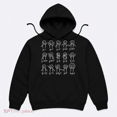 Algebra Dance Funny Graph Figures Math Equation Hoodie