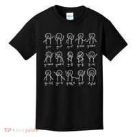 Algebra Dance Funny Graph Figures Math Equation Kids T-Shirt thumb 0
