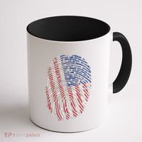 American DNA Fingerprint Coffee Mug thumb 1