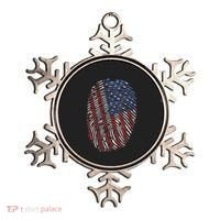 American DNA Fingerprint Ornament thumb 0