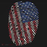 American DNA Fingerprint Ornament thumb 1