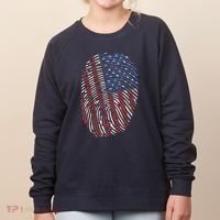 American DNA Fingerprint Women's Sweatshirt thumb 0