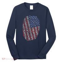 American DNA Fingerprint Long Sleeve Shirt thumb 0