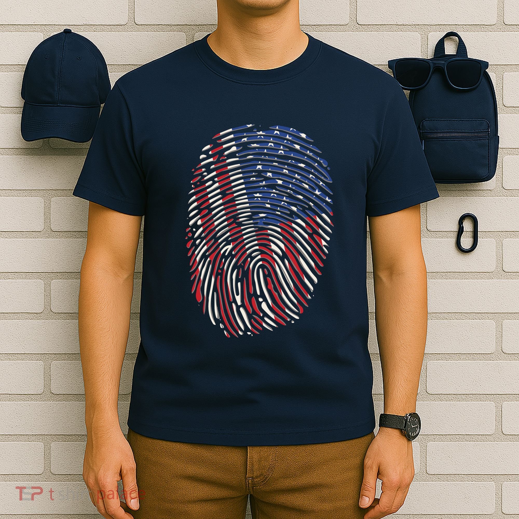American DNA Fingerprint T-Shirt