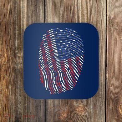 American DNA Fingerprint Coaster